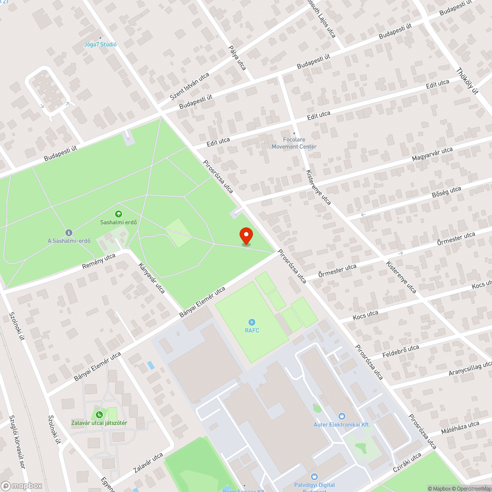 Kidőlt tábla bejelentés helye