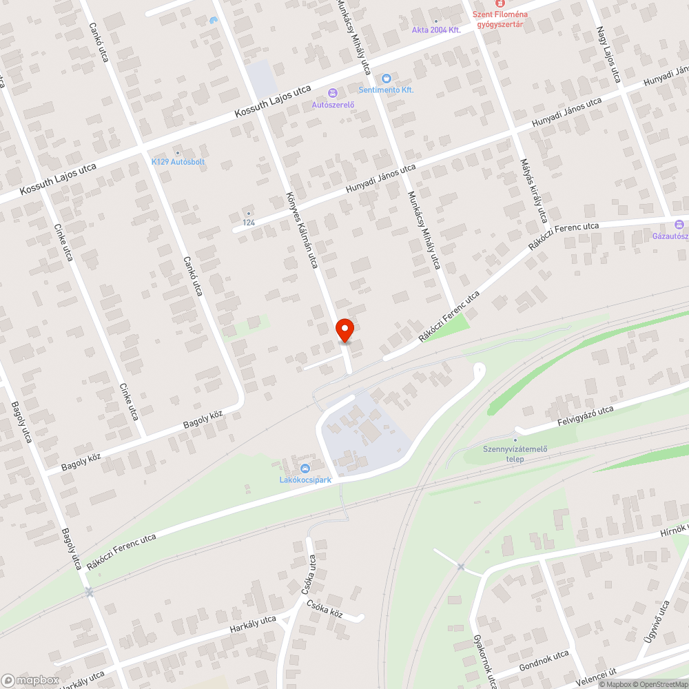 Nem működő közkút bejelentés helye