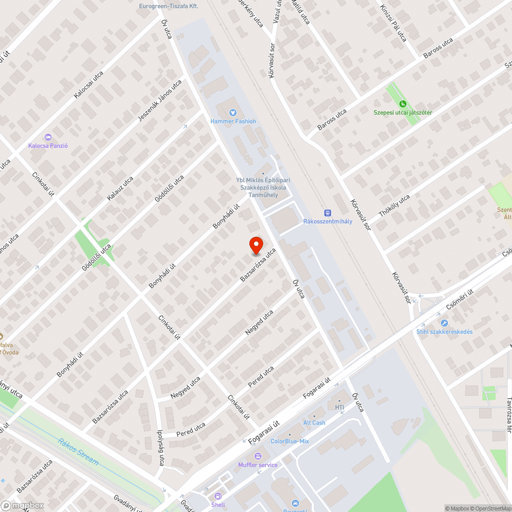 Járhatatlan járdaszakasz bejelentés helye