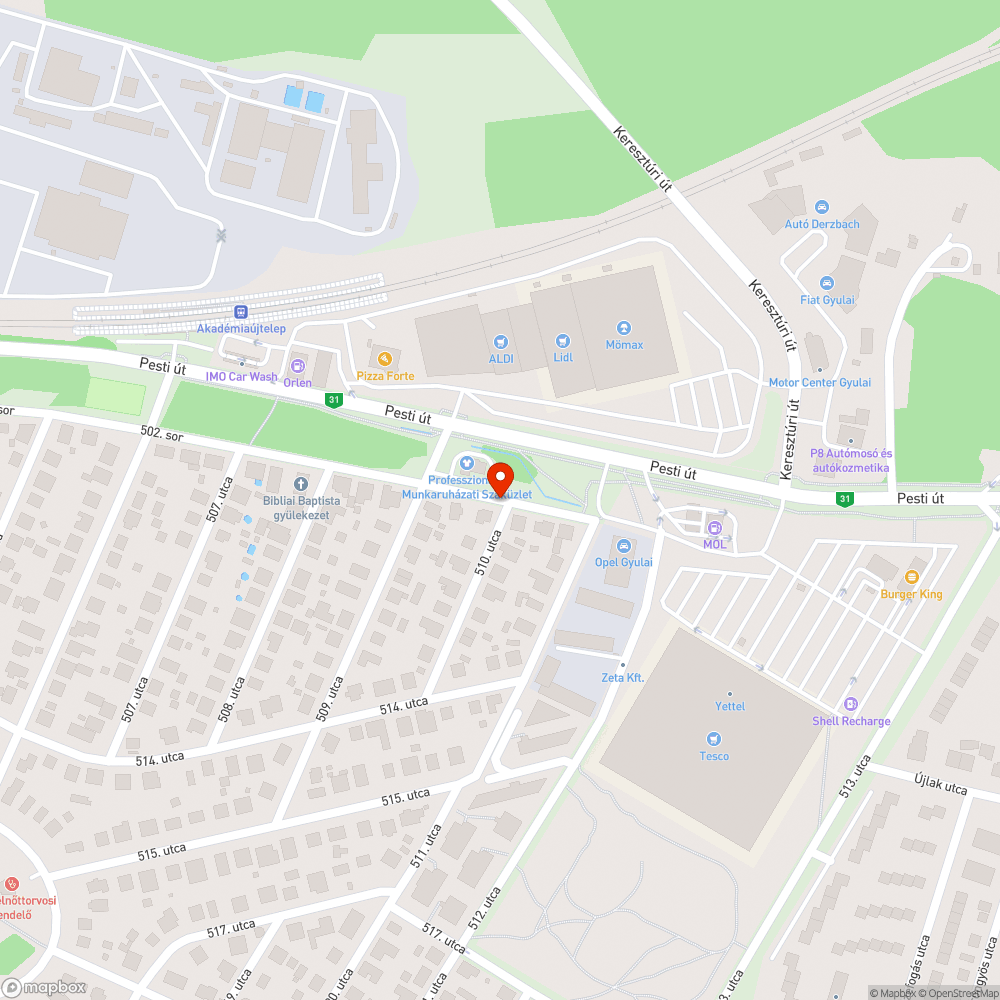 Javítás helyén bejelentés helye