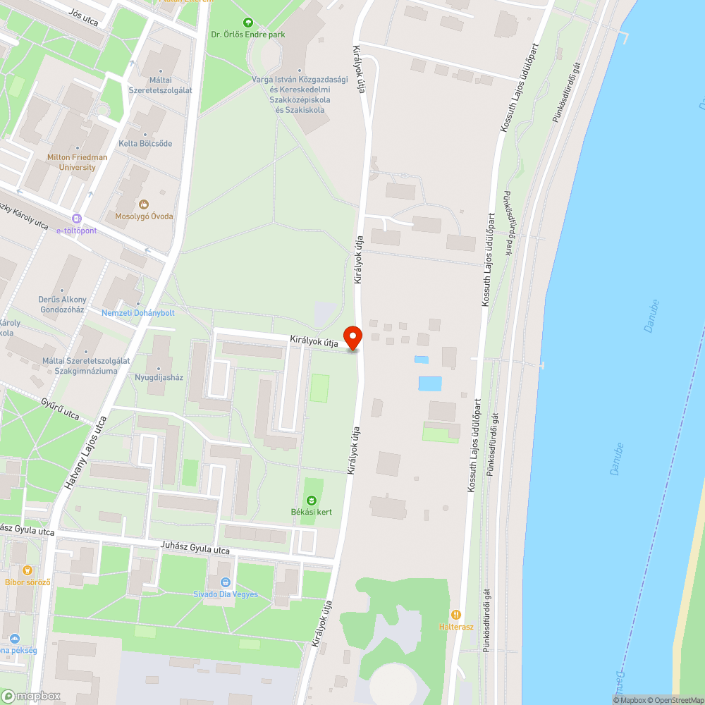 Kidőlt fa bejelentés helye