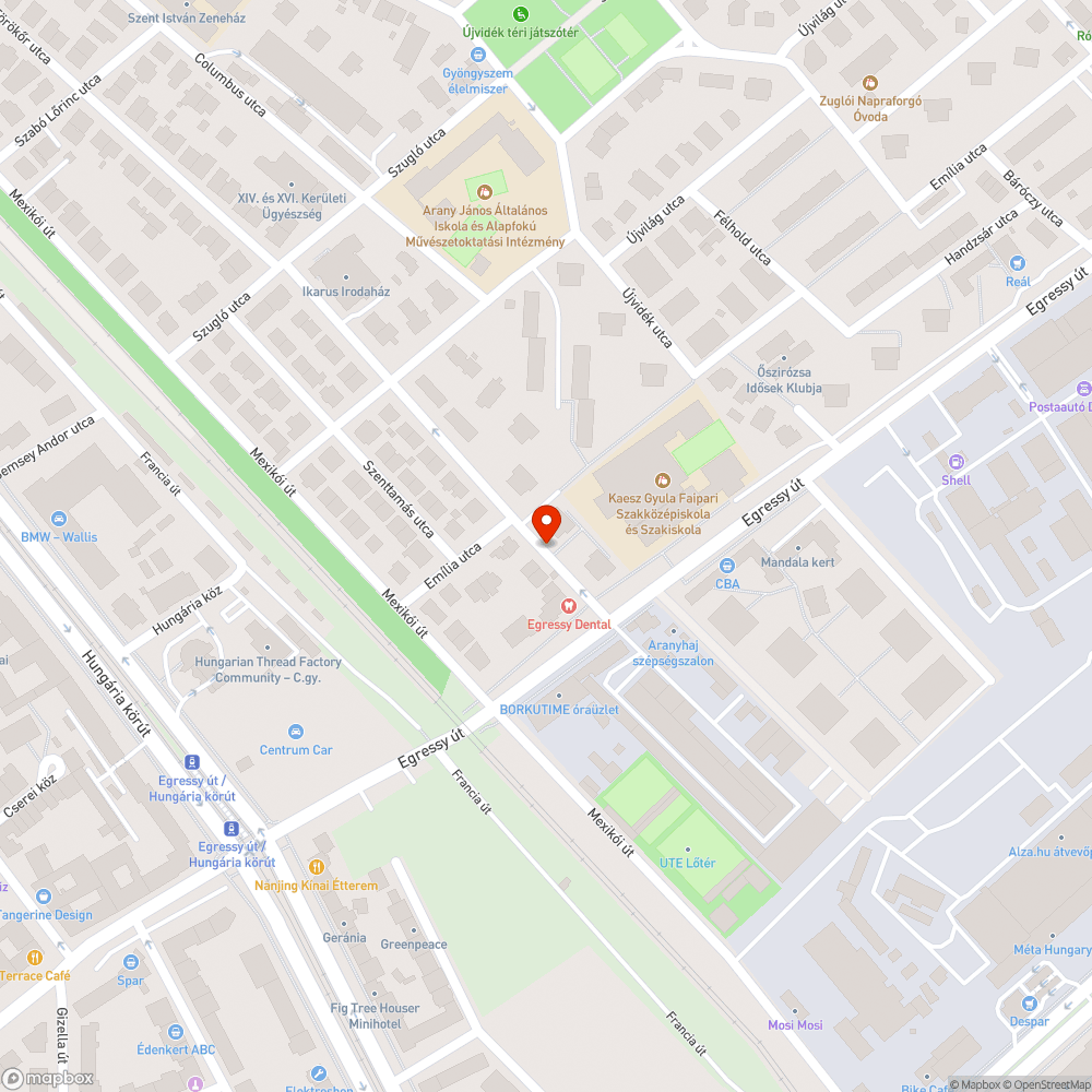 Összetört közműtábla bejelentés helye