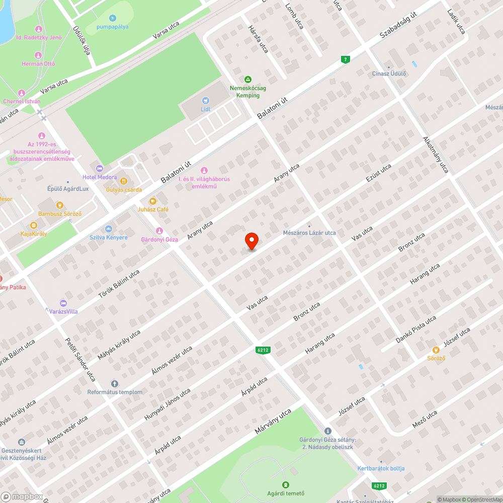 kutyafuttató bejelentés helye