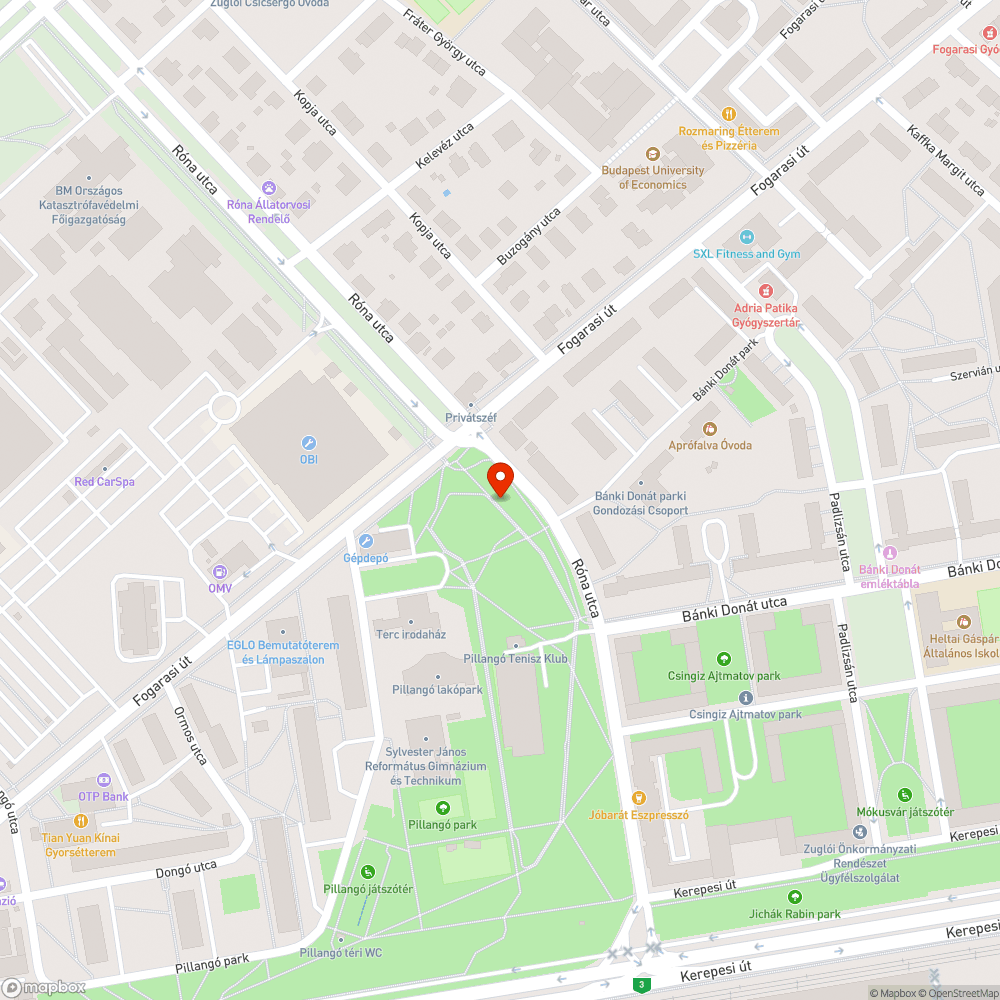 meghibásodott ivókút bejelentés helye