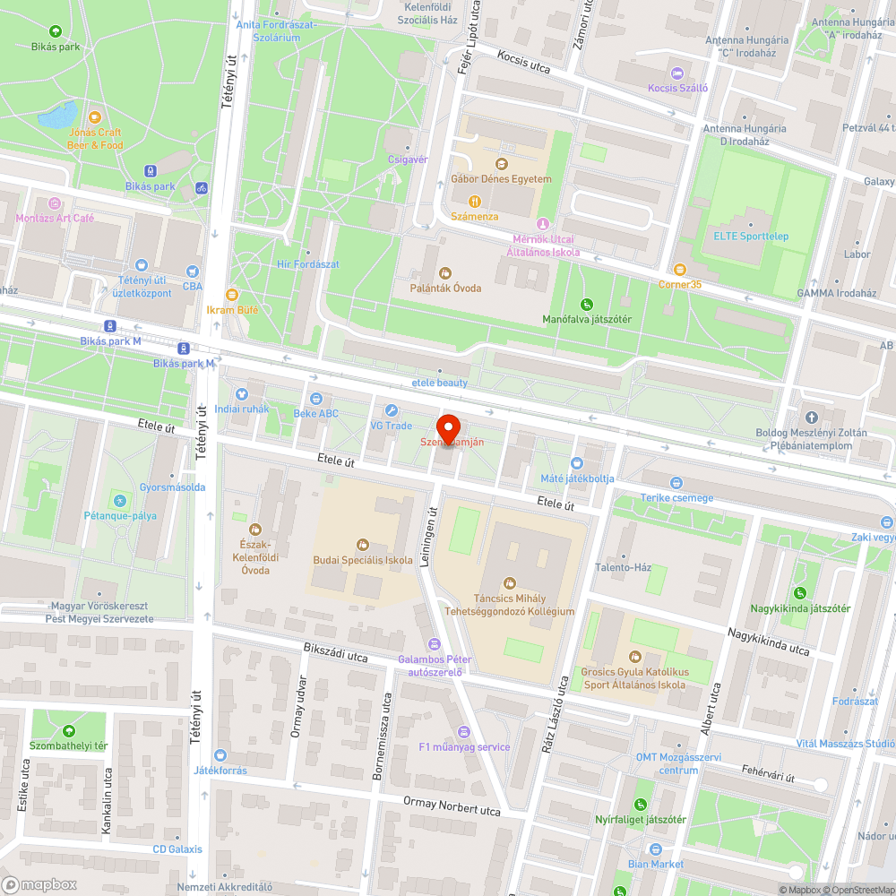 Veszélyes aknaszellőző bejelentés helye