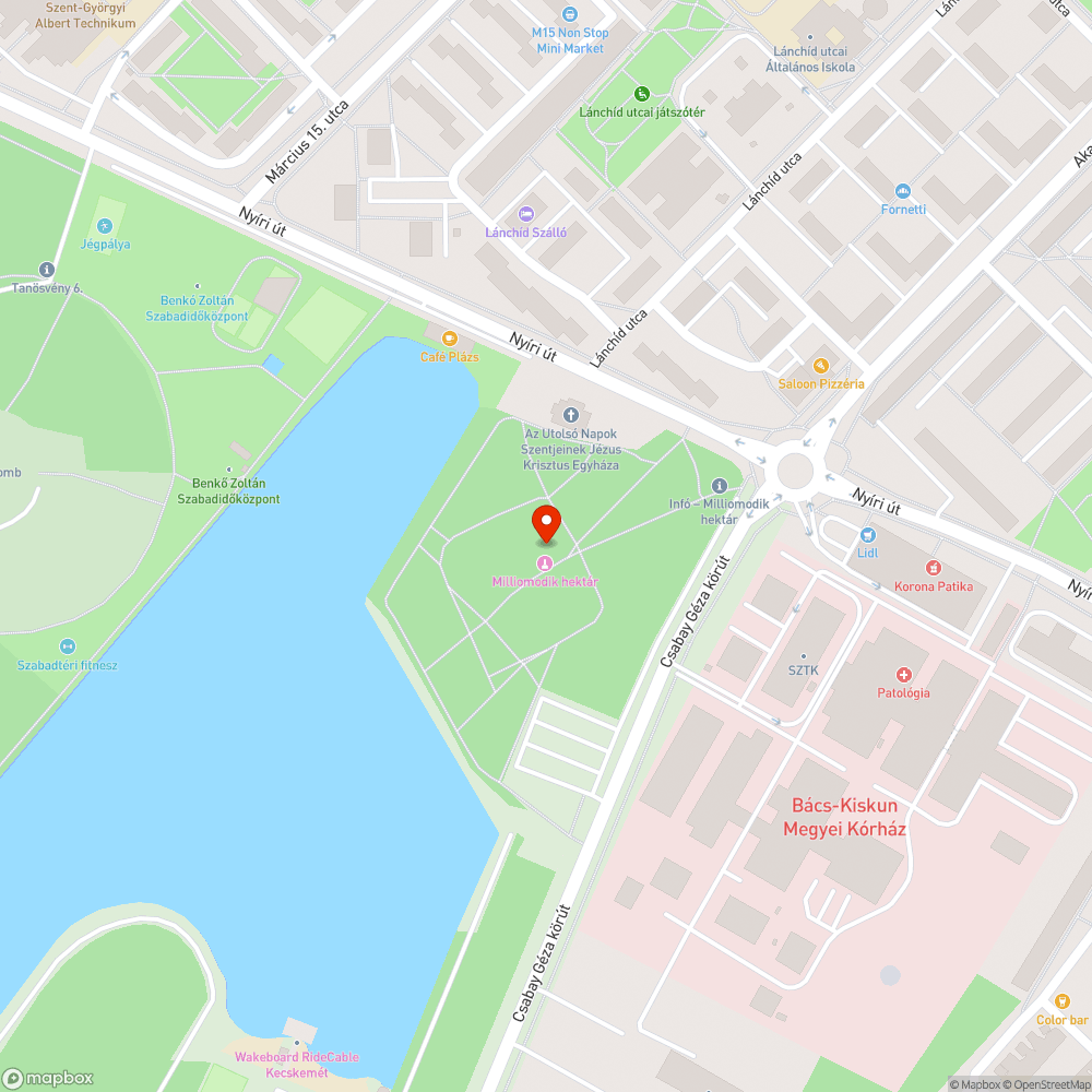 Gazos, elhanyagolt park bejelentés helye