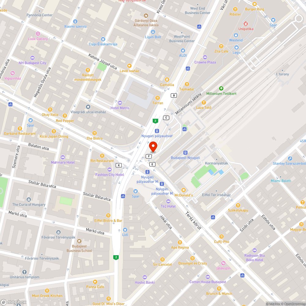 Kiégett izzók bejelentés helye