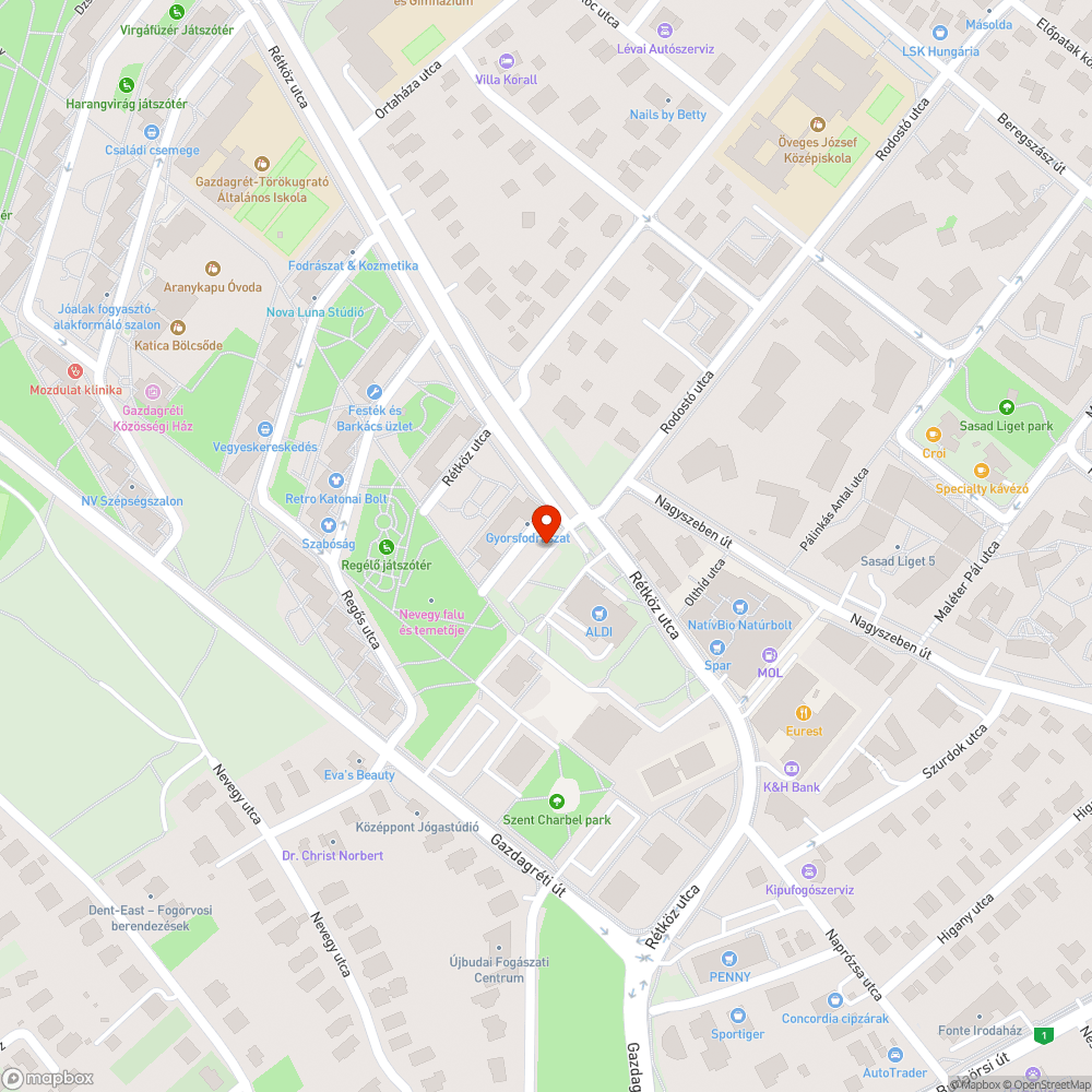 Elhagyott H Astra bejelentés helye