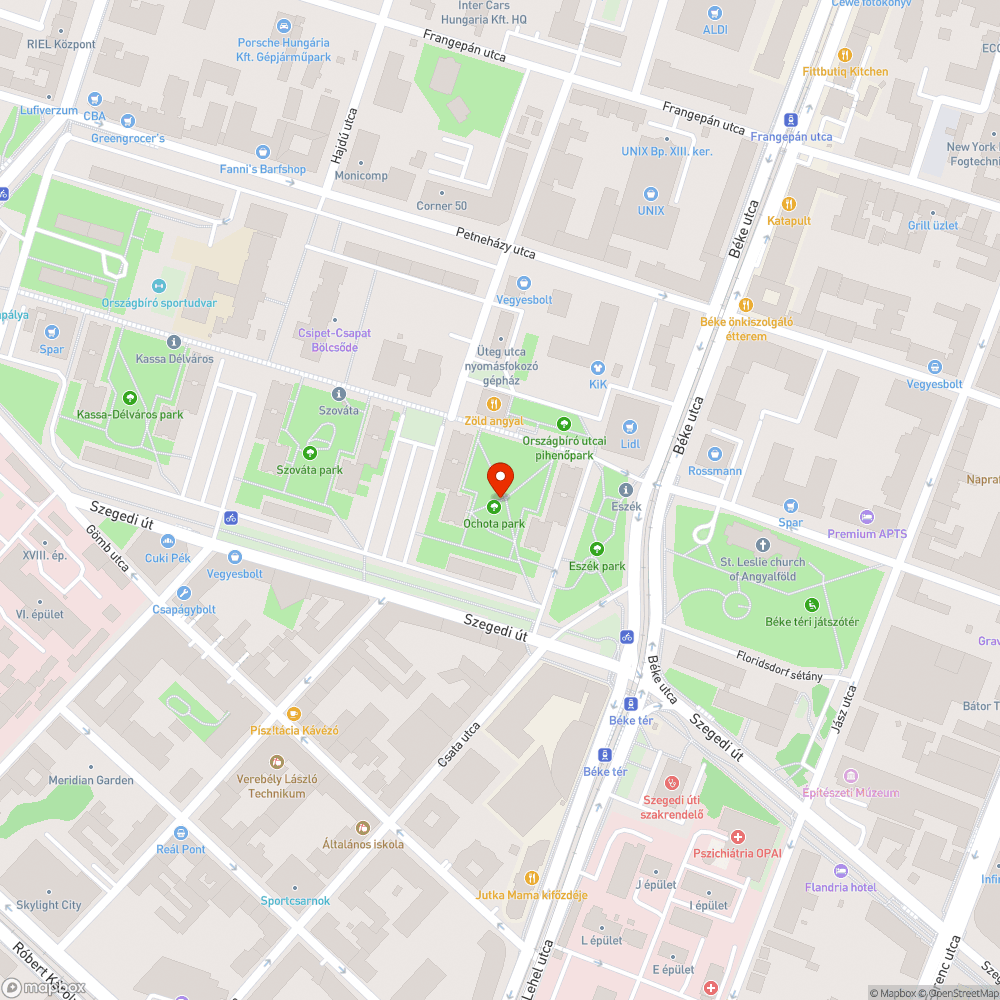 Elhanyagolt bejelentés helye