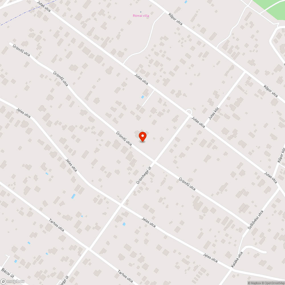 Kátyús utca bejelentés helye