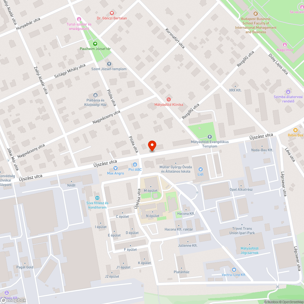 Rozsdás fémdarab bejelentés helye