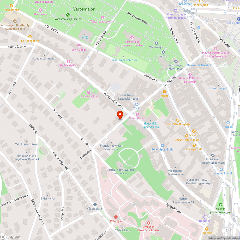 Víz folyik a közműfedélből bejelentés helye