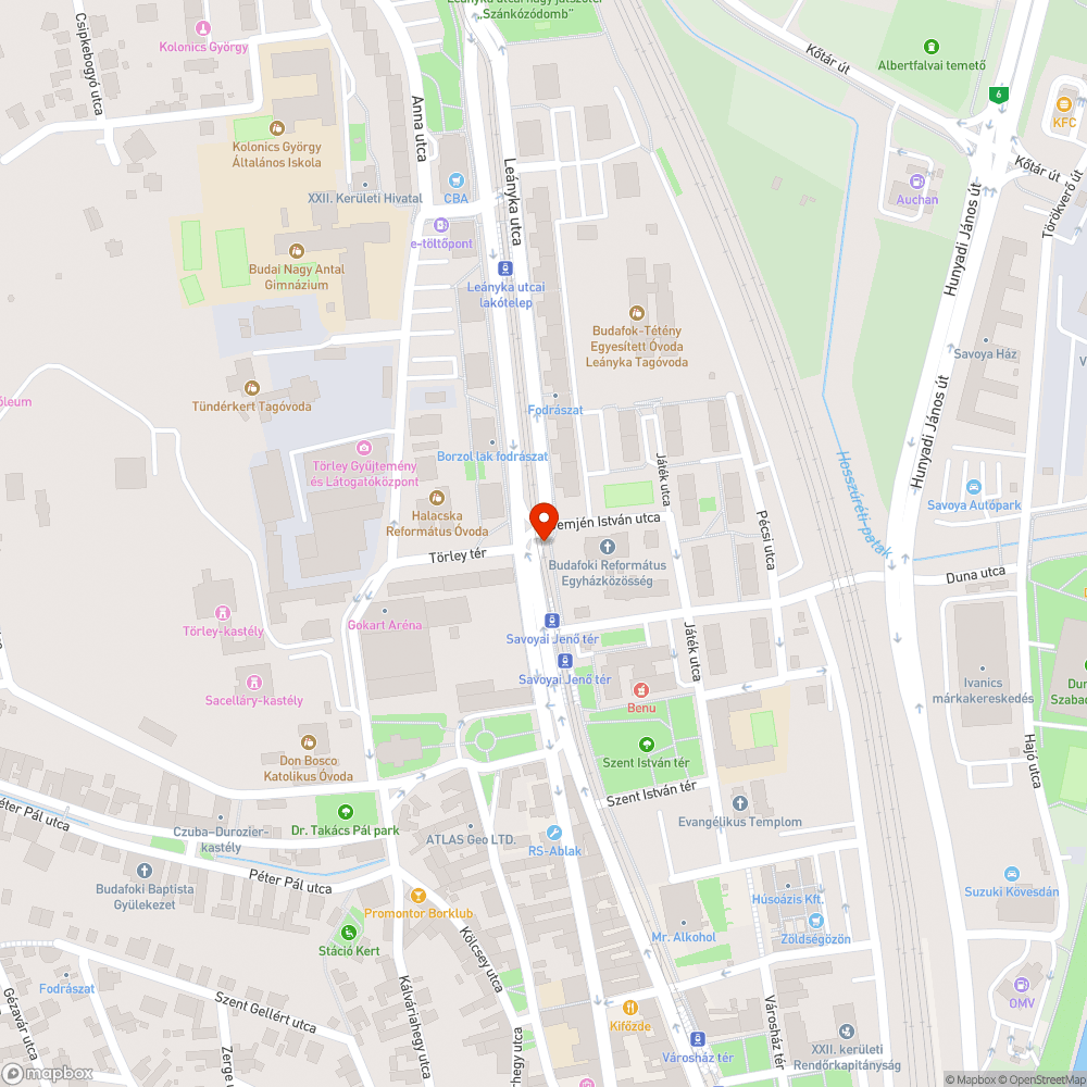 Budafok Villanyoszlopok állapota - festése BKK/BKV bejelentés helye