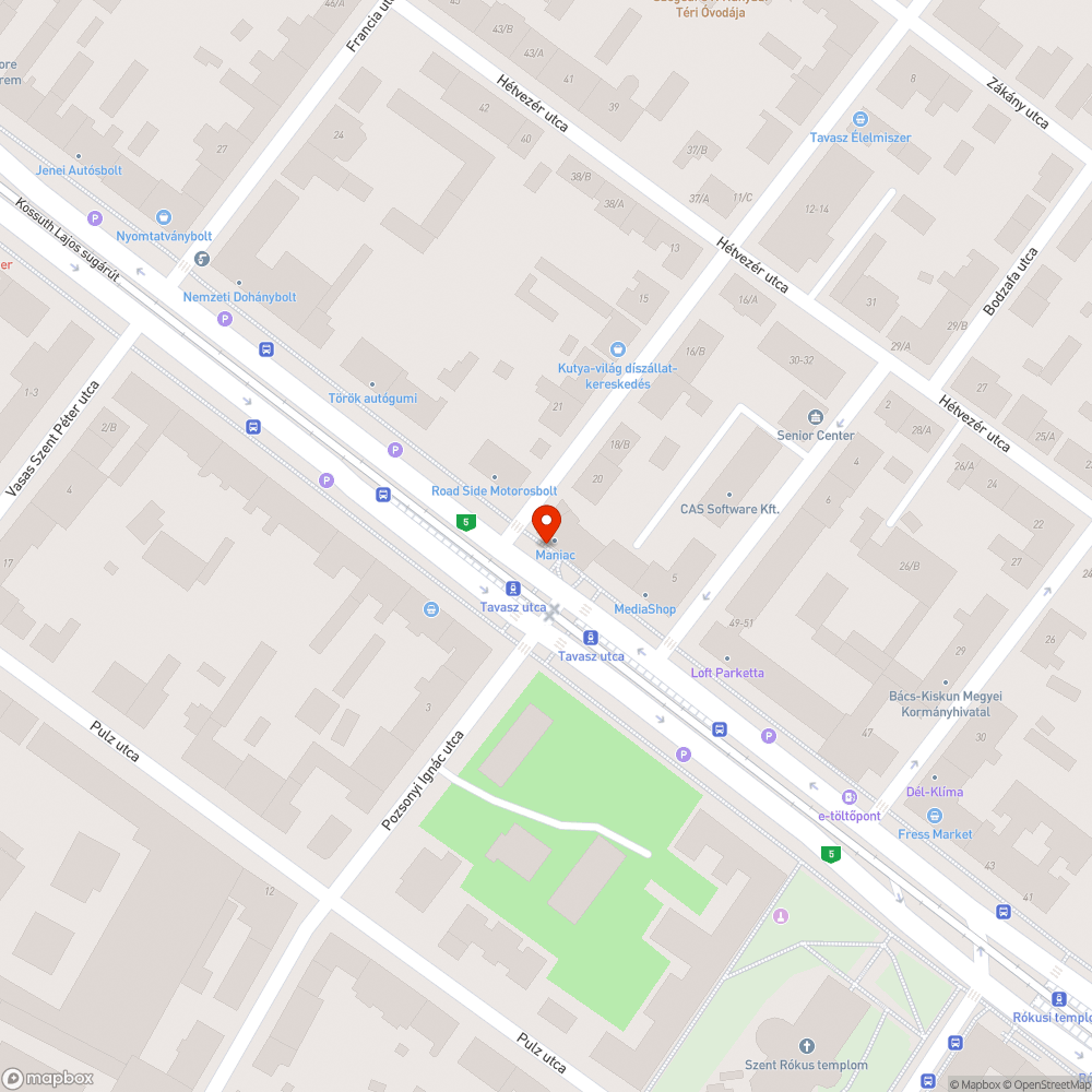 Szétlopott kerékpármaradvány bejelentés helye