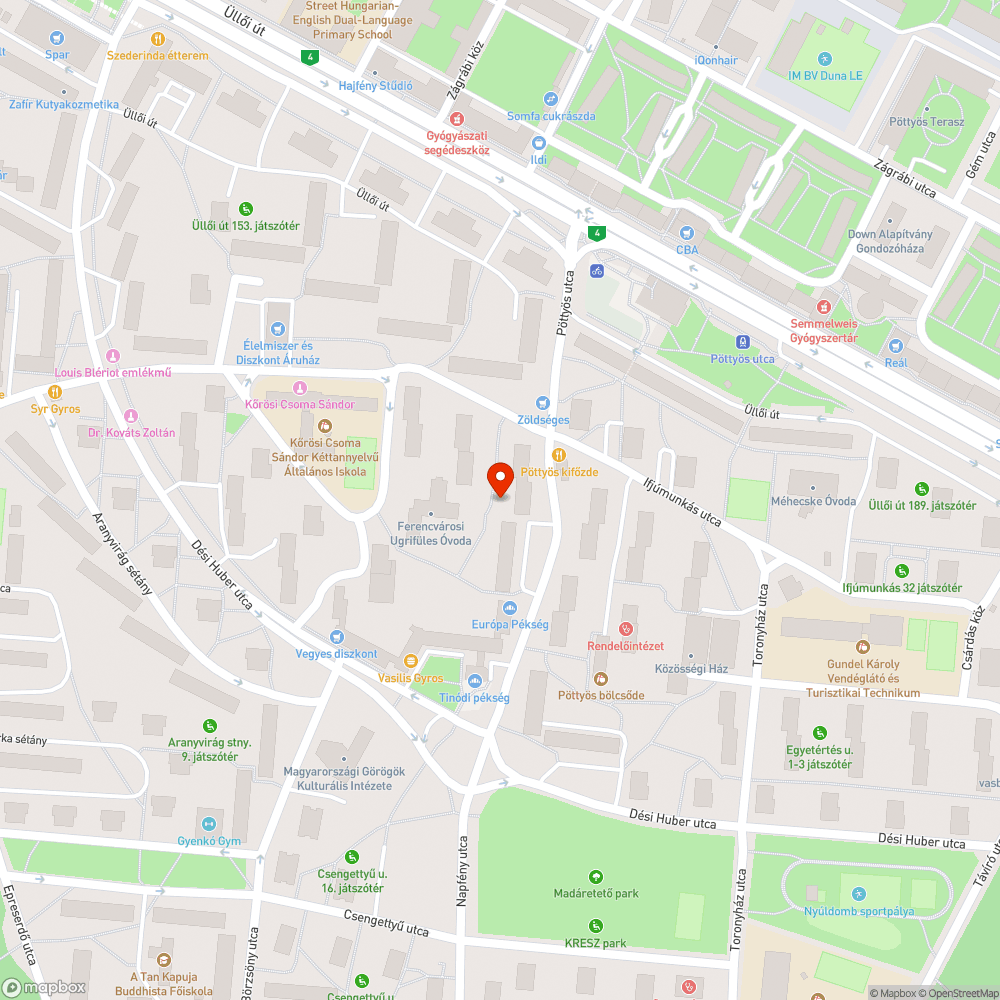 Játszótéri vízcsap folyik bejelentés helye