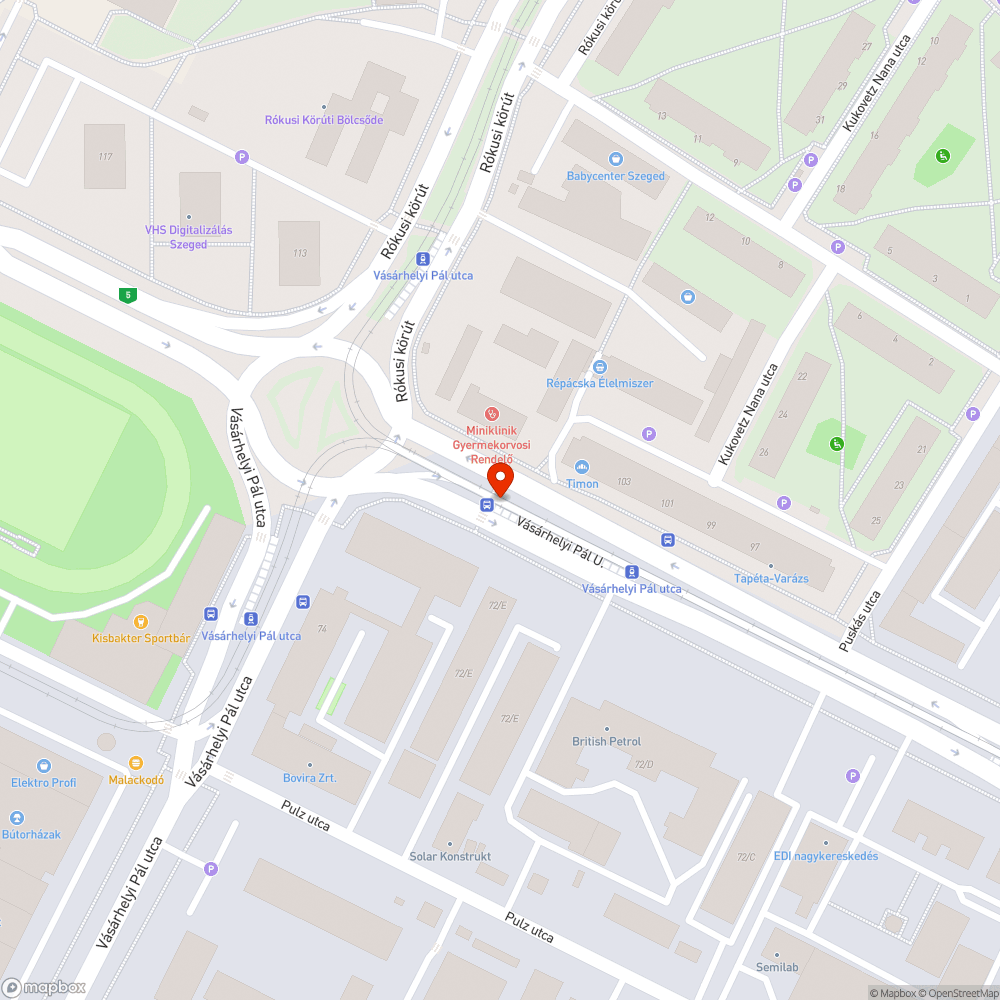 Lámpaprogram bejelentés helye