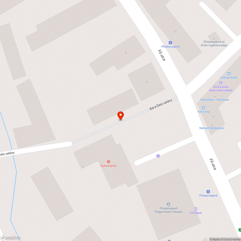 Balesetveszélyes járda bejelentés helye