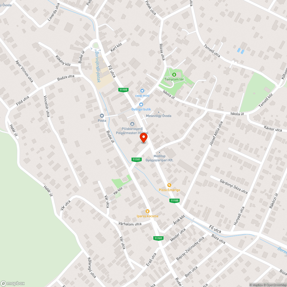 Szétesett járdaszegély bejelentés helye