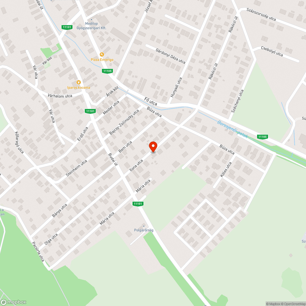 Szemetes, elhanyagolt közterület bejelentés helye