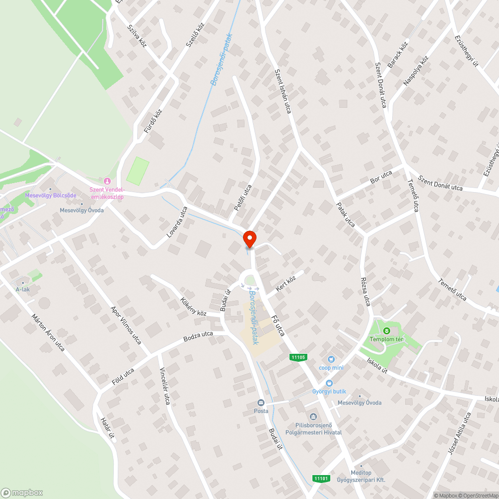 Ápolatlan, elhanyagolt patakpart bejelentés helye