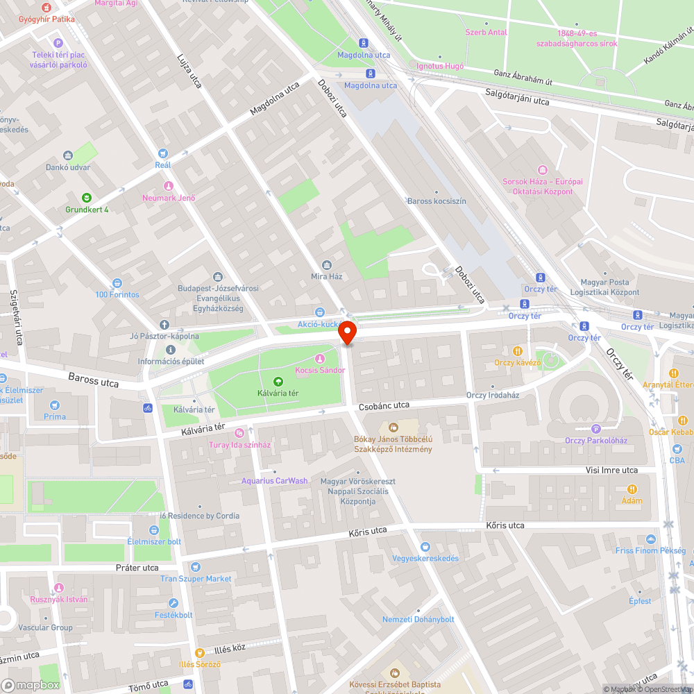 Összefirkált telefonfülke bejelentés helye