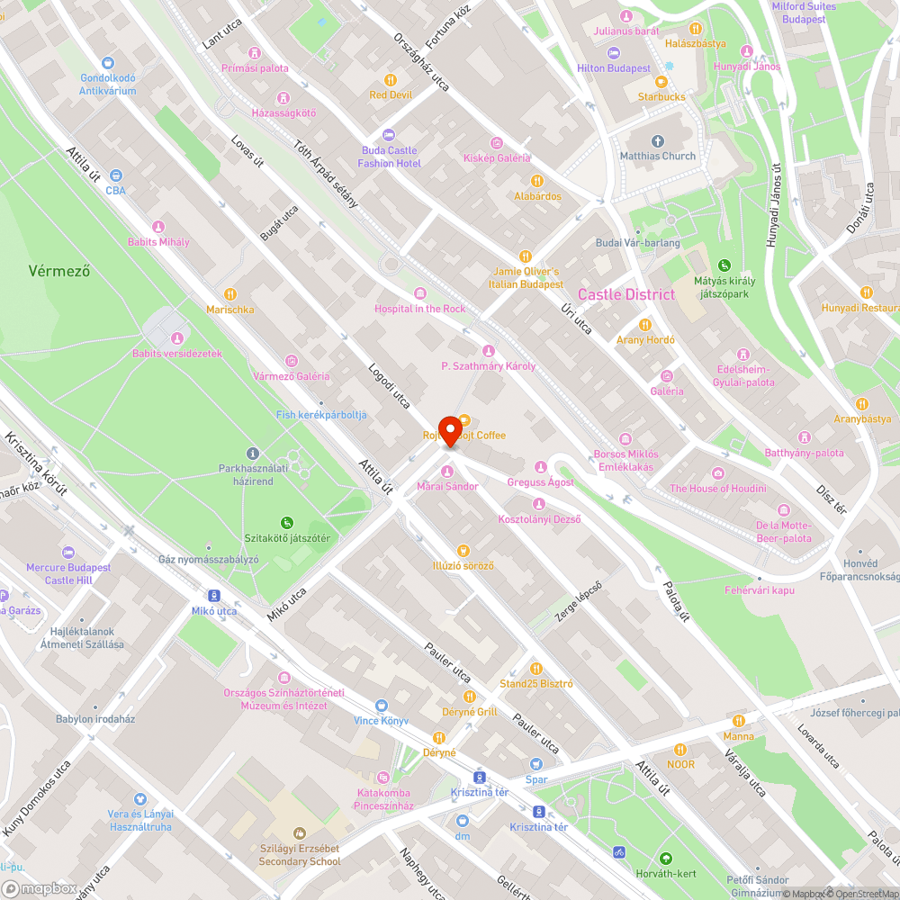 Félbehagyott építkezés, botlásveszély bejelentés helye