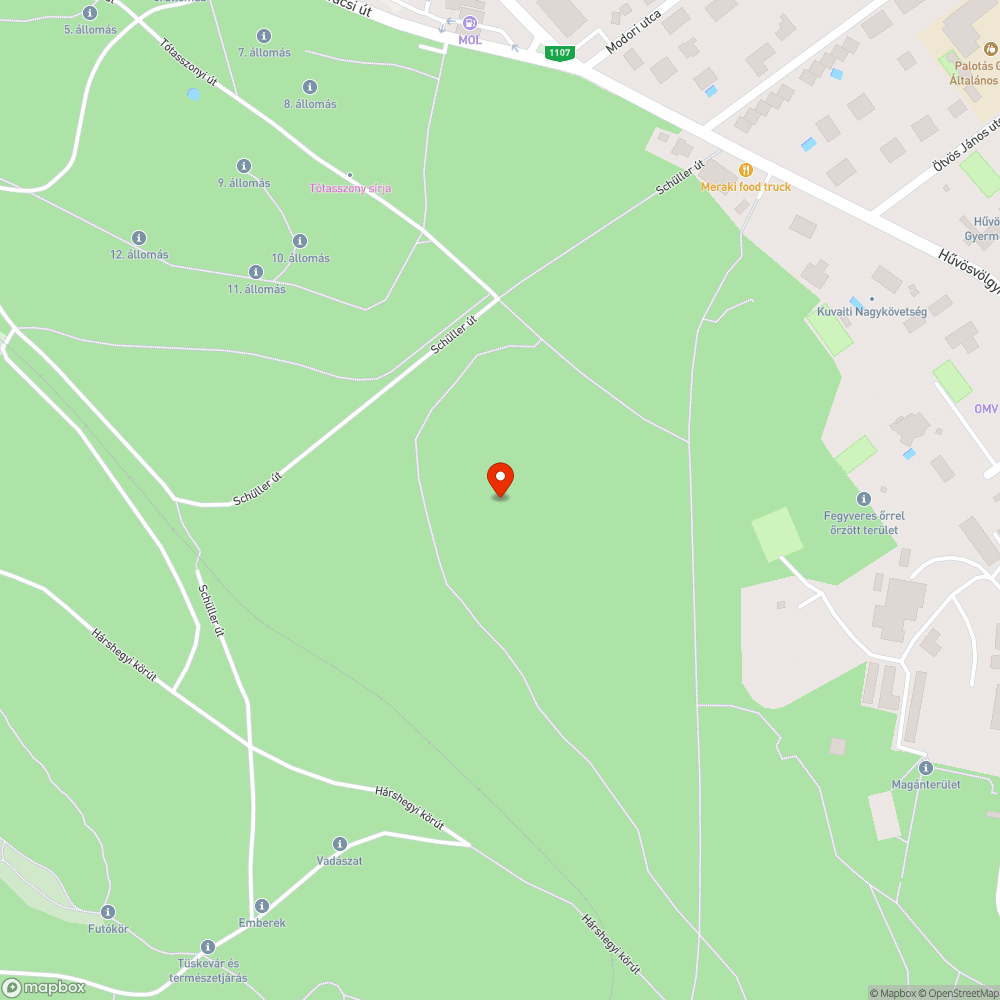 szemét az erdőben bejelentés helye