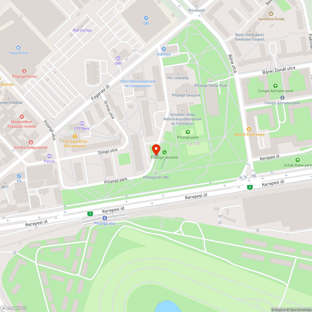 Szétesett ivókút bejelentés helye