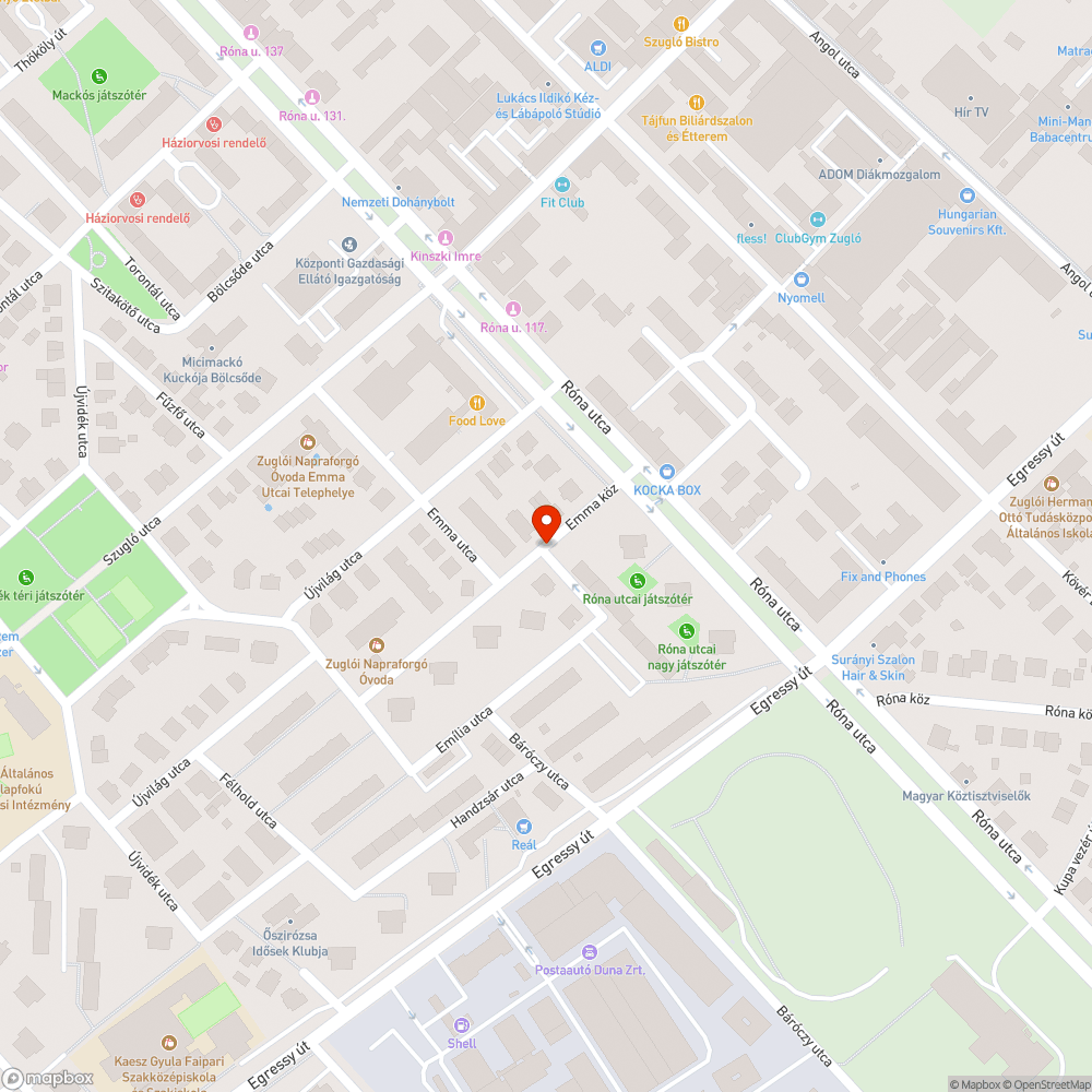 Levágott faágak bejelentés helye