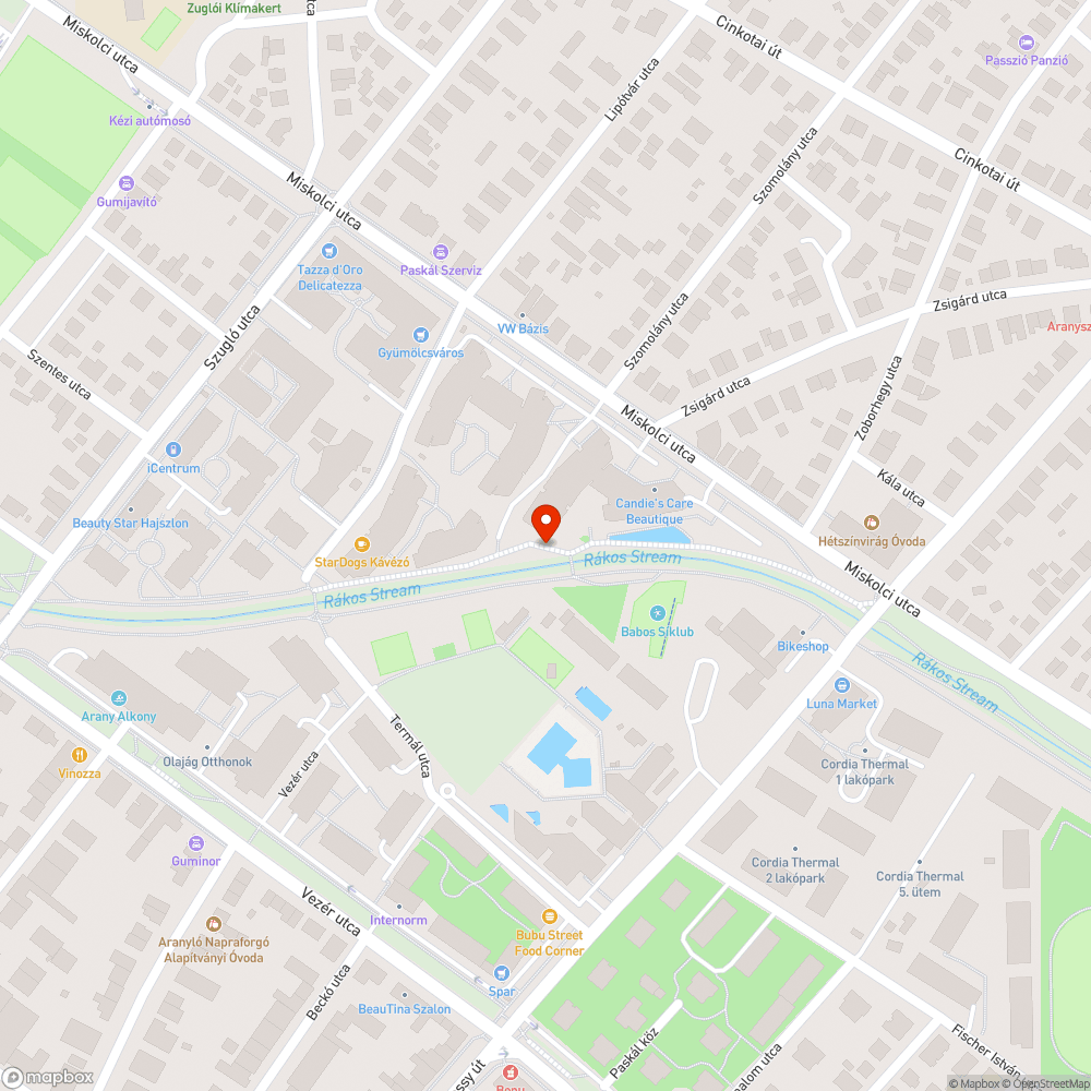 Ivókút bejelentés helye