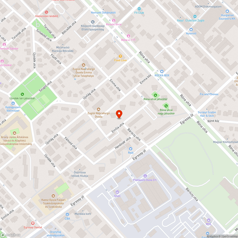 Járdára lógó bokor bejelentés helye