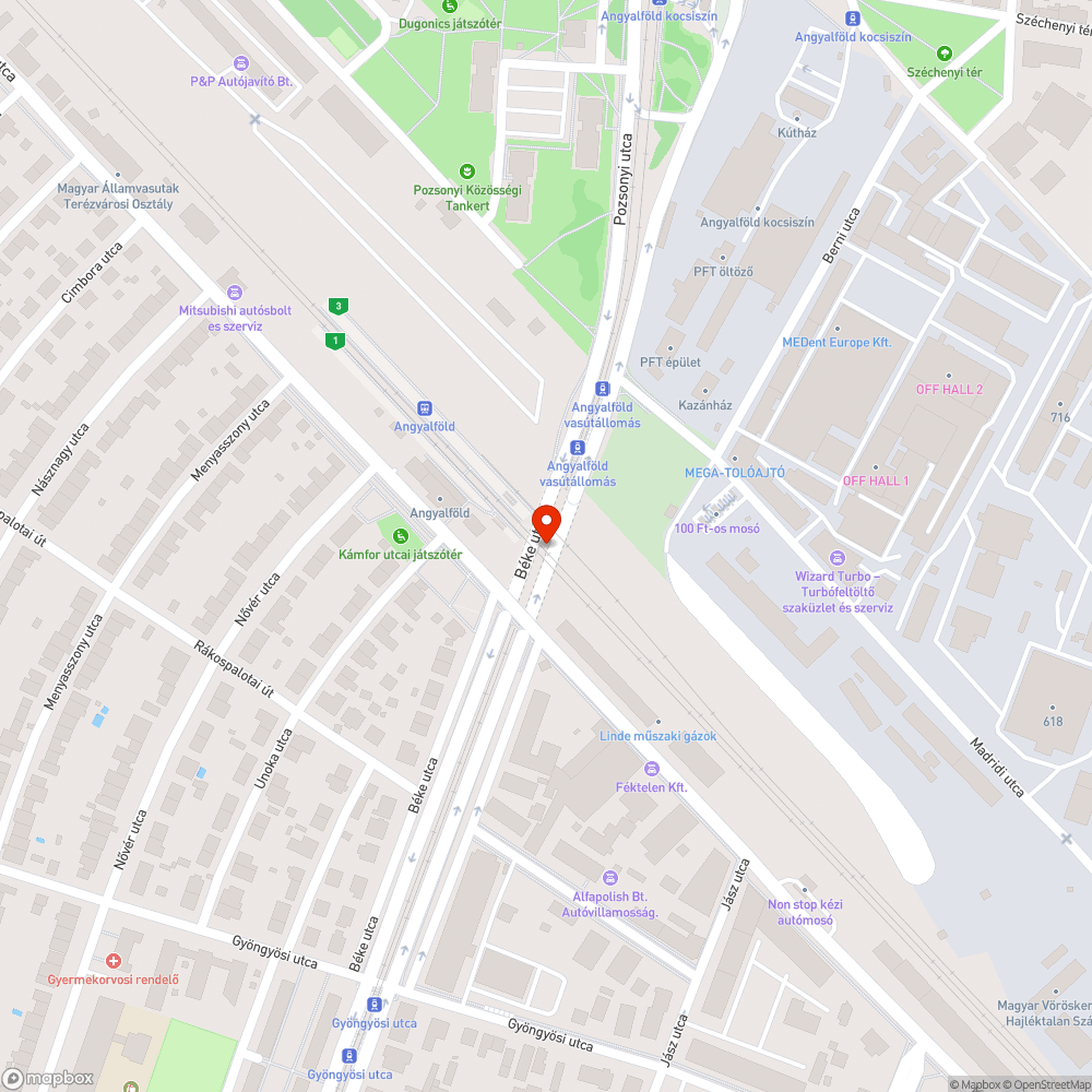 Sötét lámpák bejelentés helye