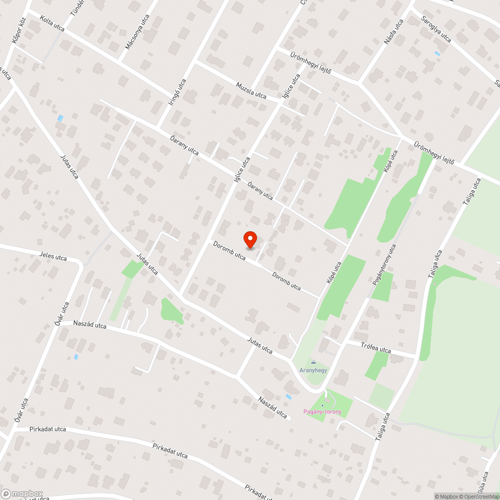 Szivárgó tűzcsap bejelentés helye