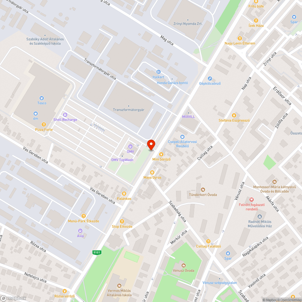 Rozsdás csap, hiányzó tábla bejelentés helye