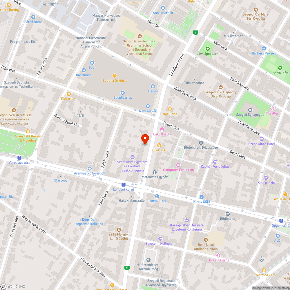 Elhagyott BMW bejelentés helye