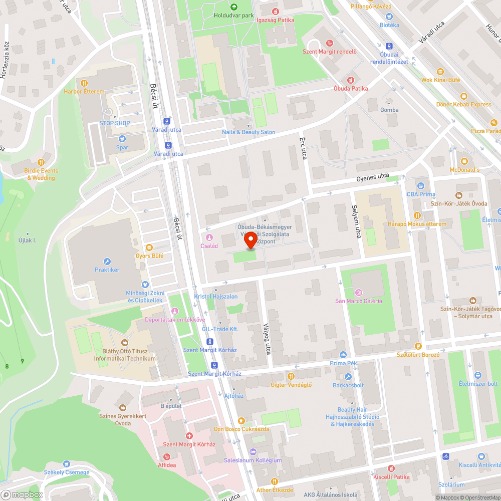 Hiányos körhinta bejelentés helye