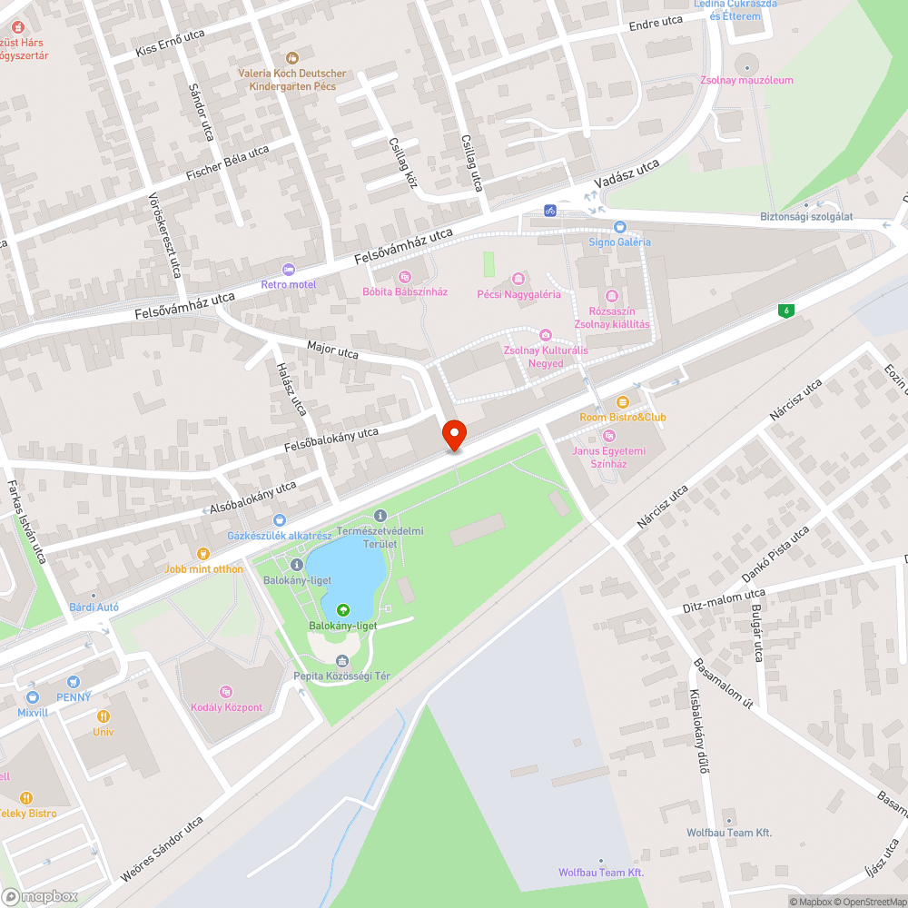 Beomlott aszfalt csatornafedél körül bejelentés helye