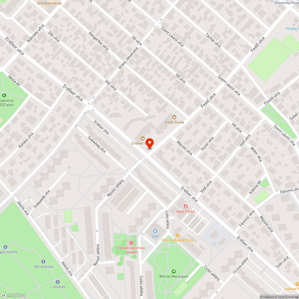 Beláthatóságot akadálolyozó bokor bejelentés helye