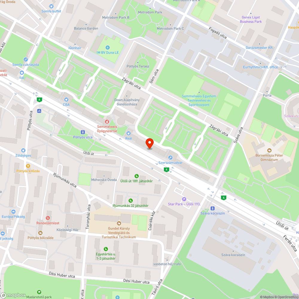 Ripityára töredezett aknafedél bejelentés helye