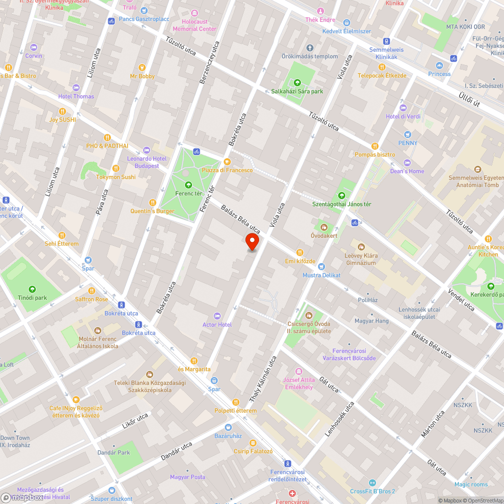 Ujabb kraterek kialakuloban a Viola utcaban bejelentés helye