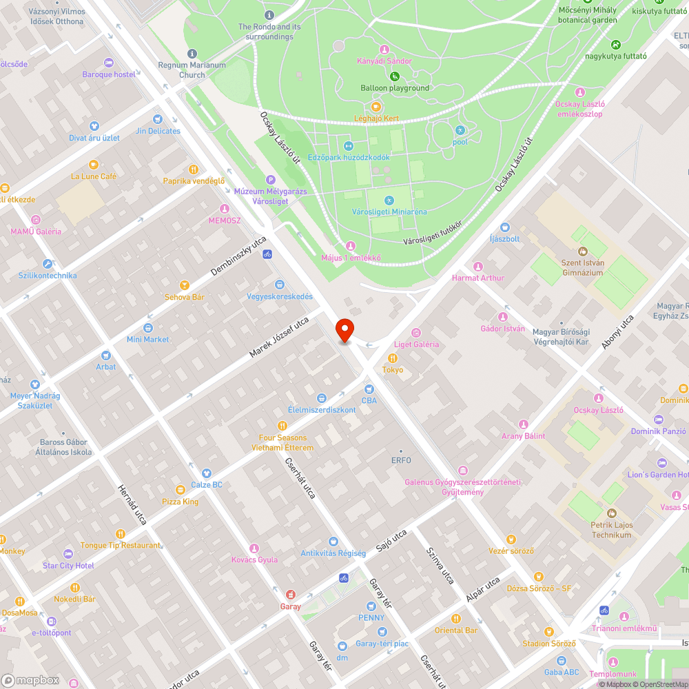 Tűccsap bejelentés helye