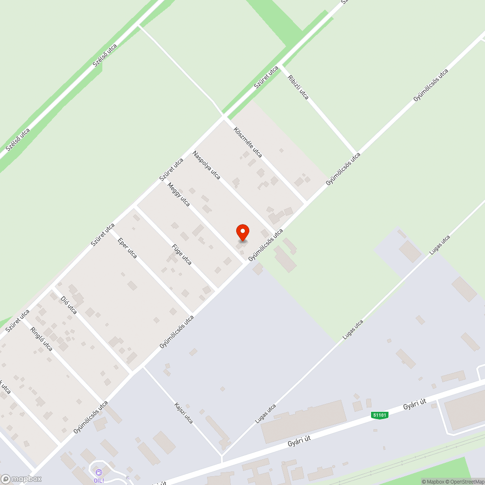 Kátyú, rossz út bejelentés helye