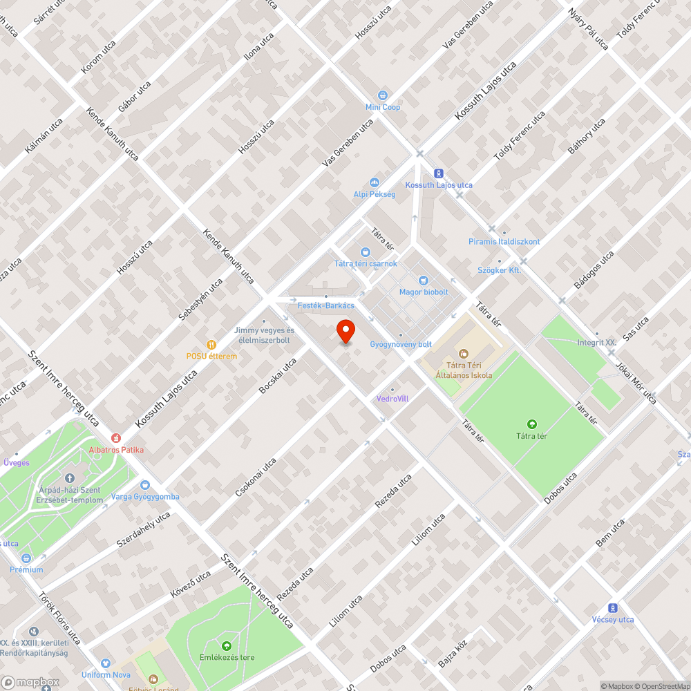 Csatornában csotányok bejelentés helye