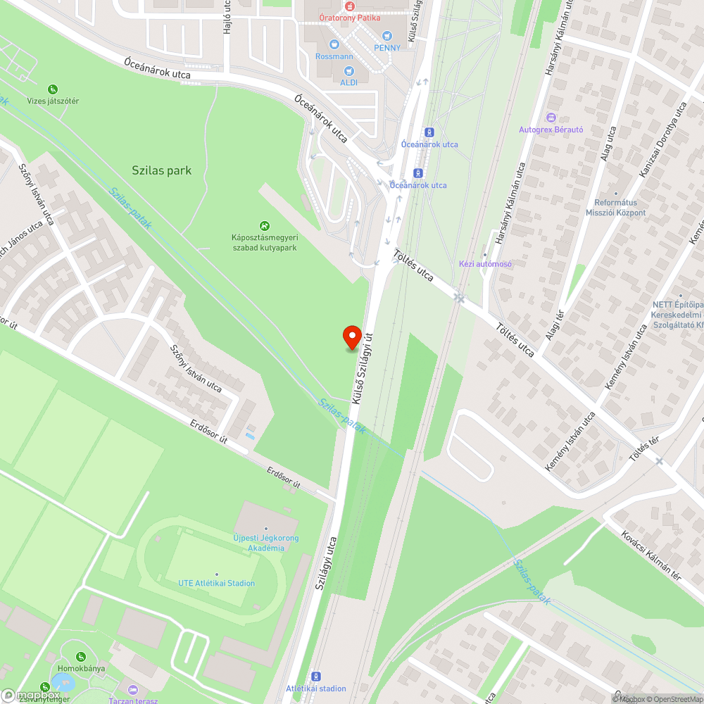 A kerékpársáv felfestése megkopott bejelentés helye