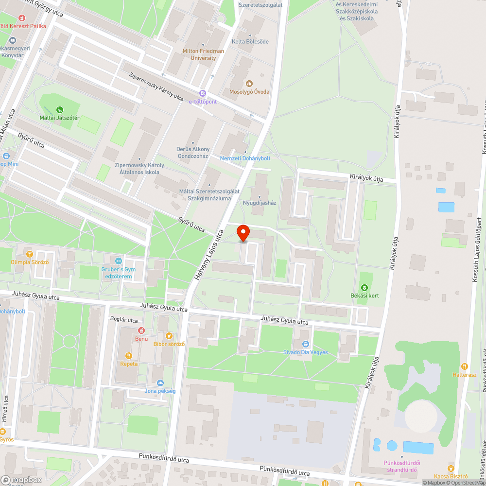 Hasznosítatlan terület bejelentés helye