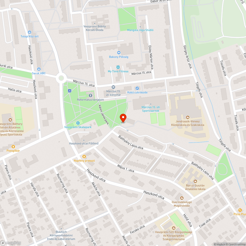 Patkány bejelentés helye