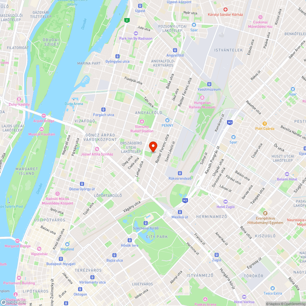 Járdán parkoló autó bejelentés helye