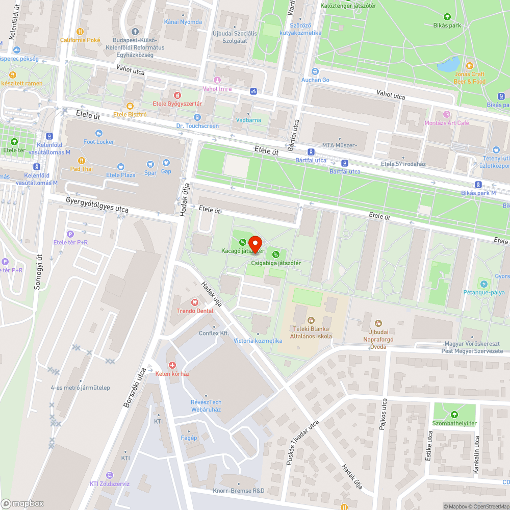 Méhkas a játszótér mellett ! bejelentés helye