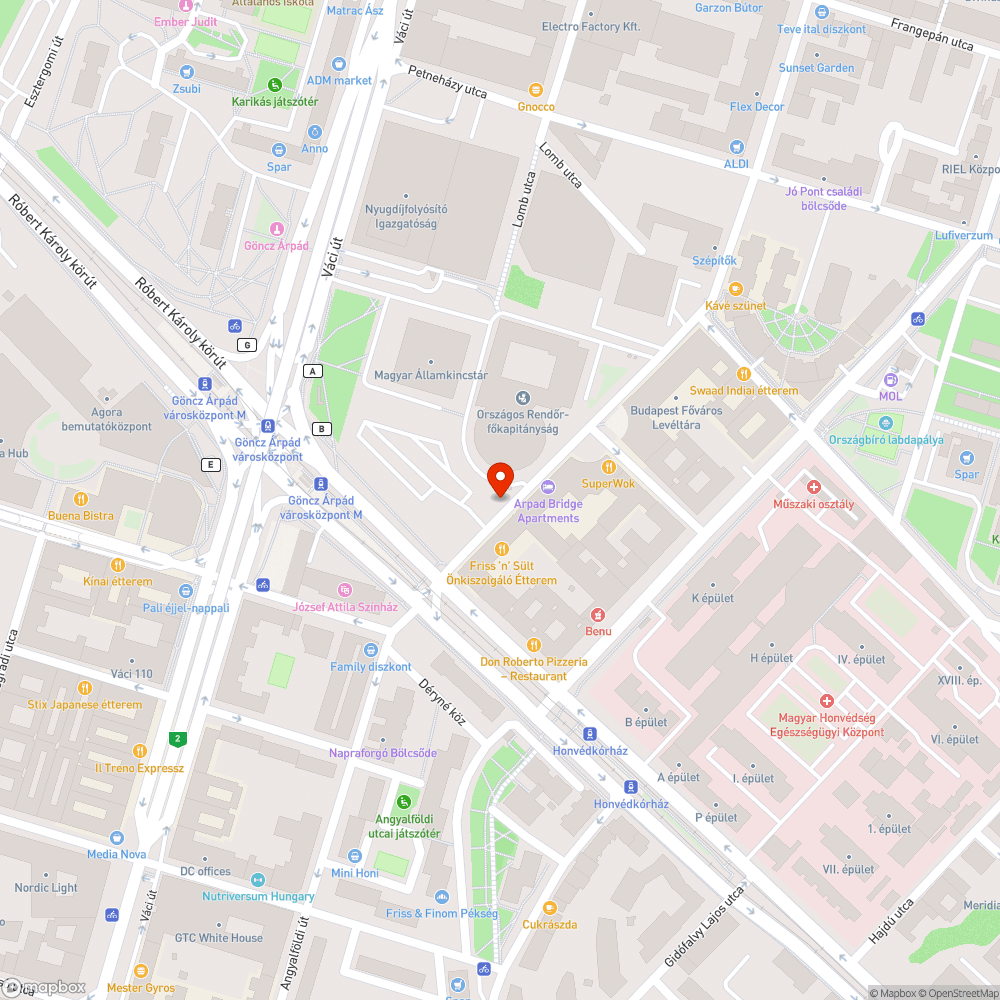 Fakó bejelentés helye