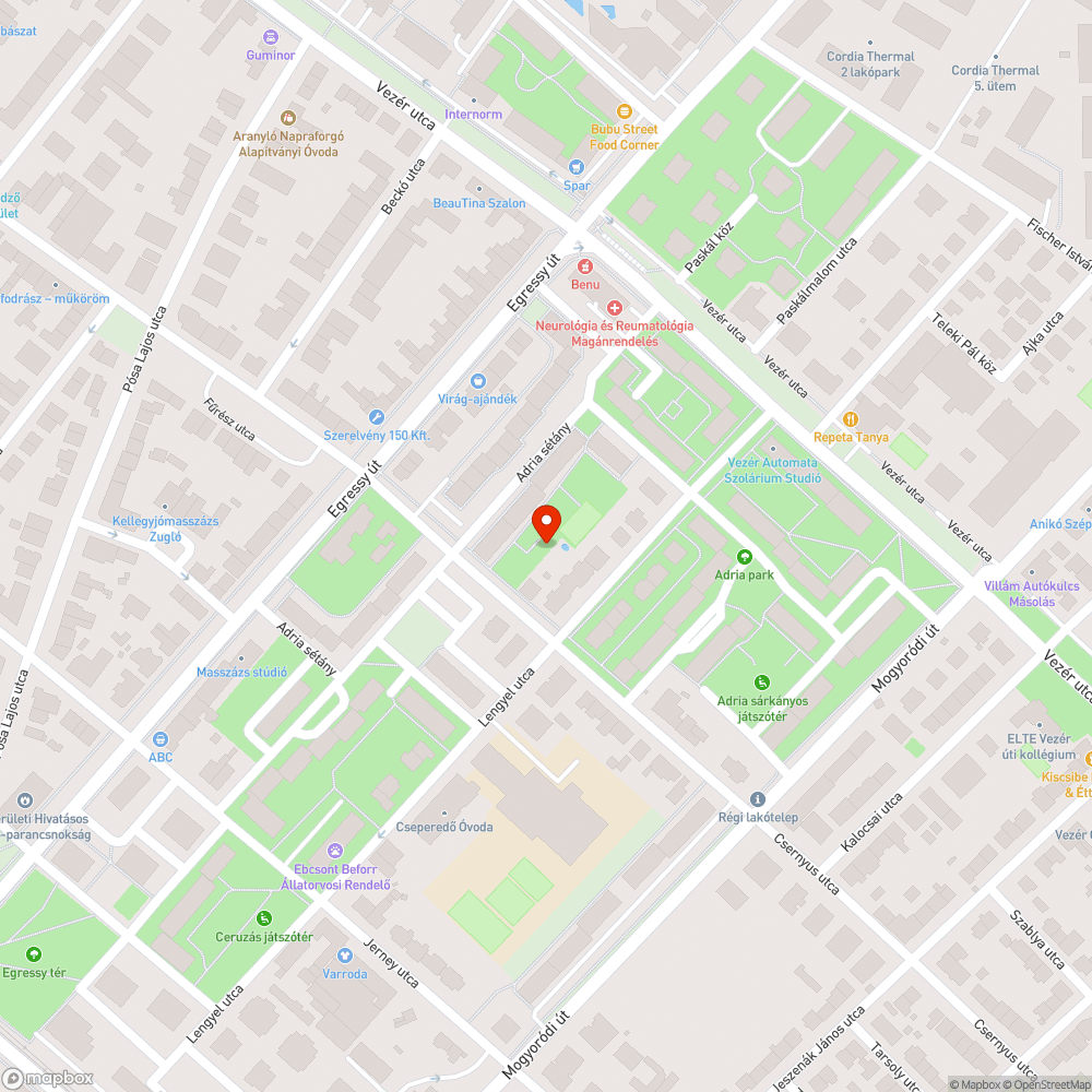 Hiányzó hinta bejelentés helye